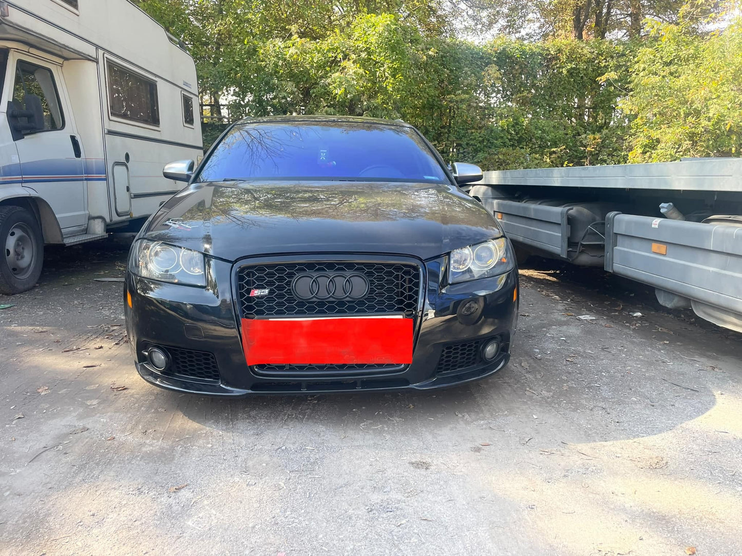 AUDI A3 8P Решетки за S-line броня