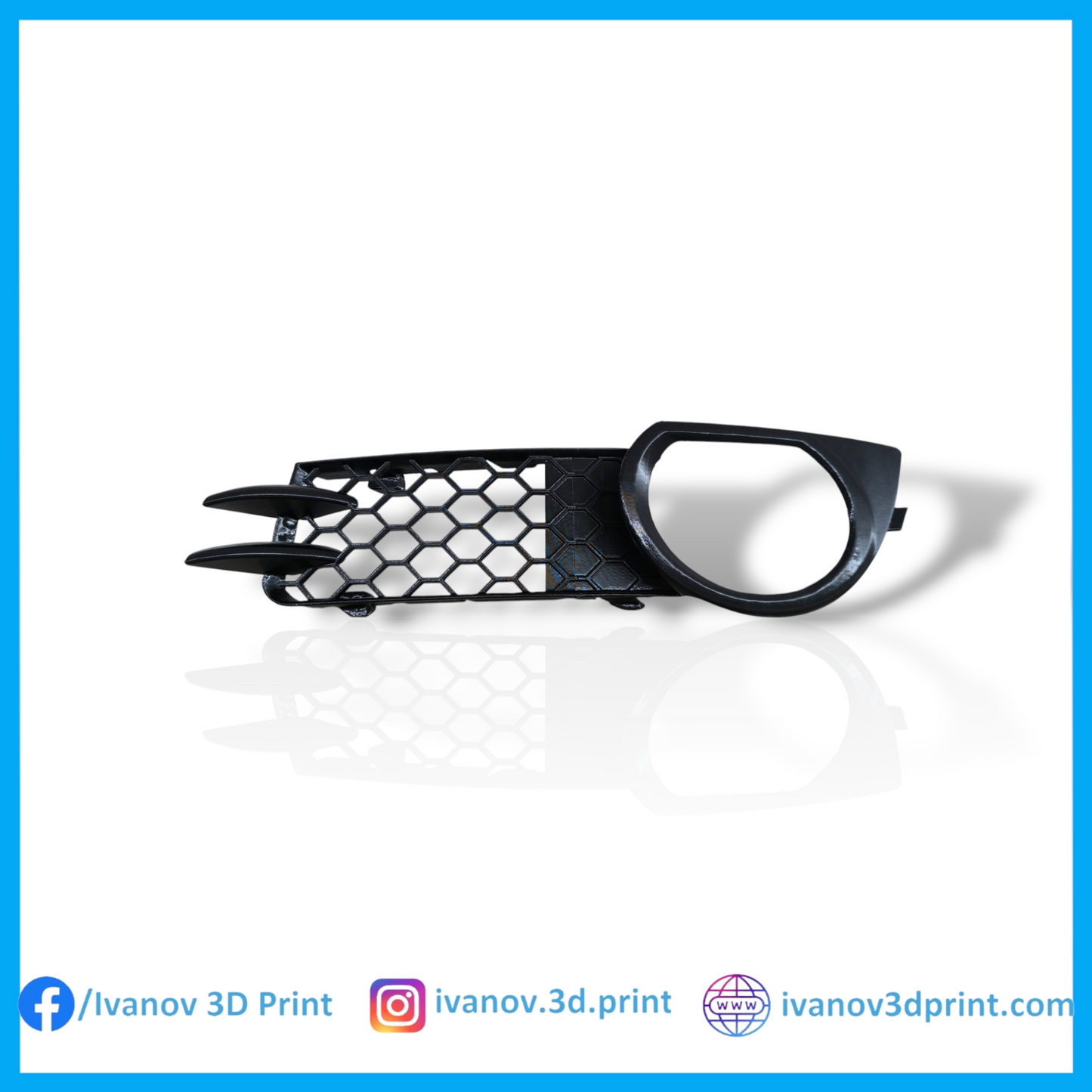 AUDI A3 8P решетки за (обикновена) броня