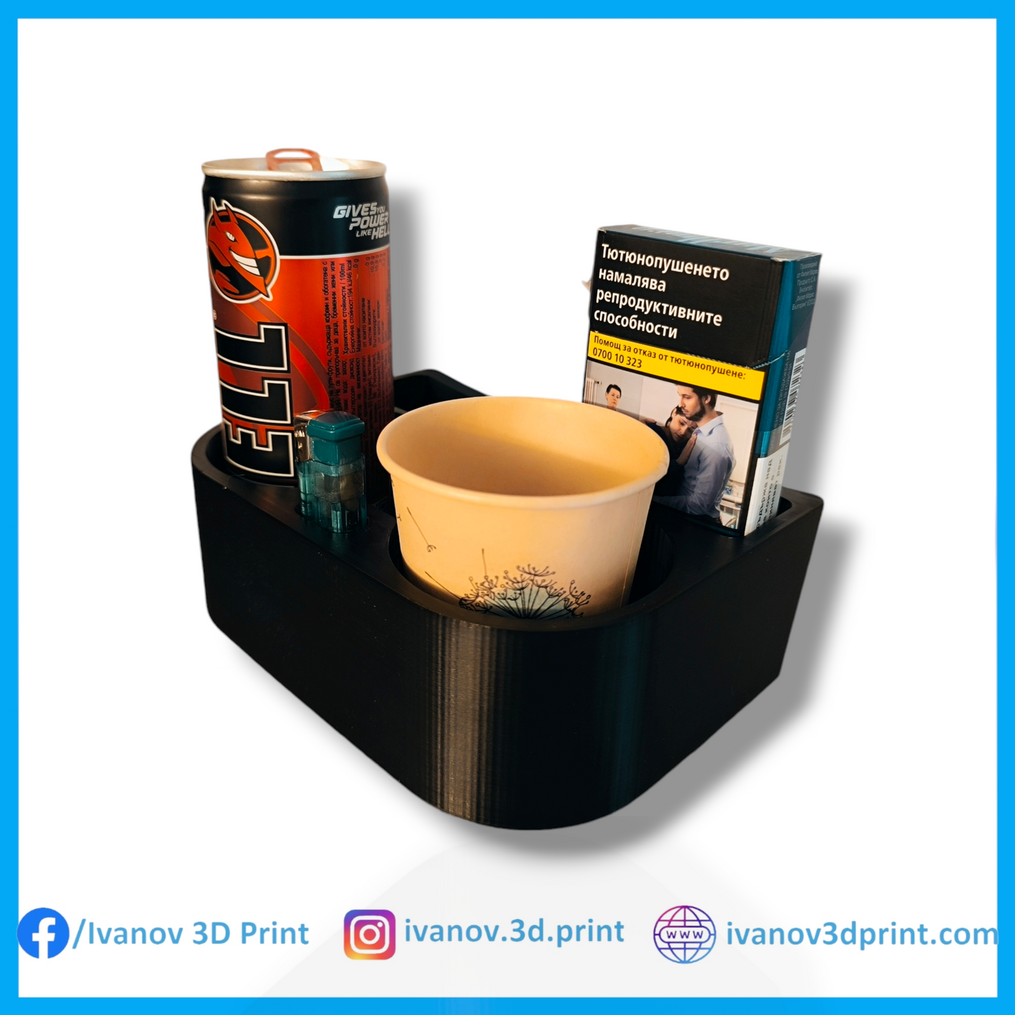 Peugeot 508 (2011 – 2018) поставка за чаши и телефон „ръчни скорости“