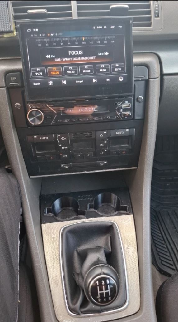 AUDI A4 B6/B7 Cupholder / поставка за чаши и телефон
