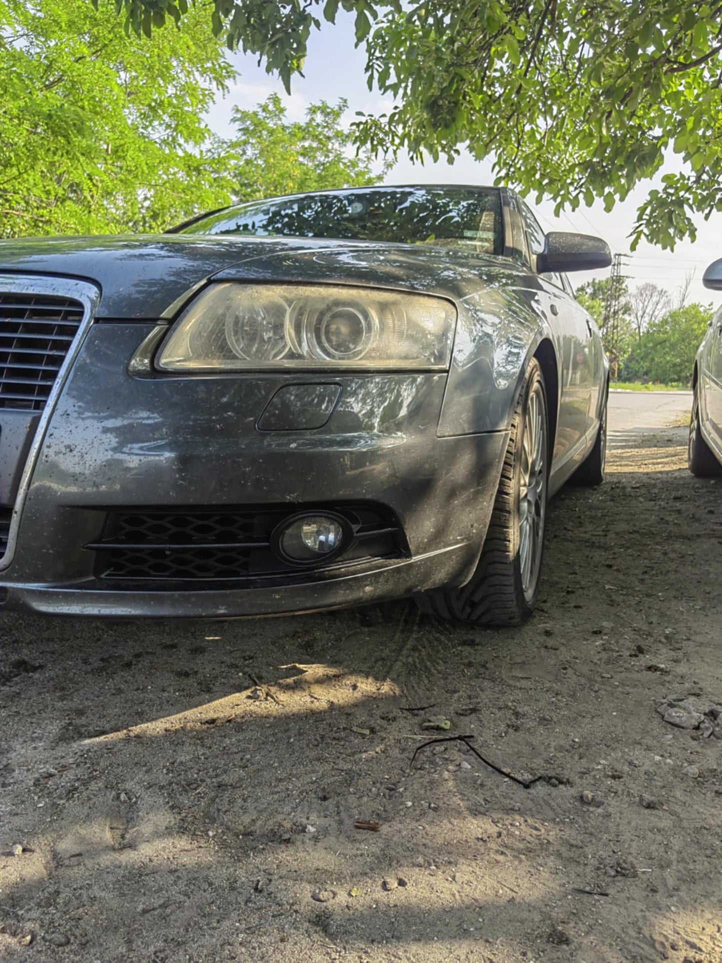 Audi A6 C6 4F Решетки за S-line pre-Facelift броня