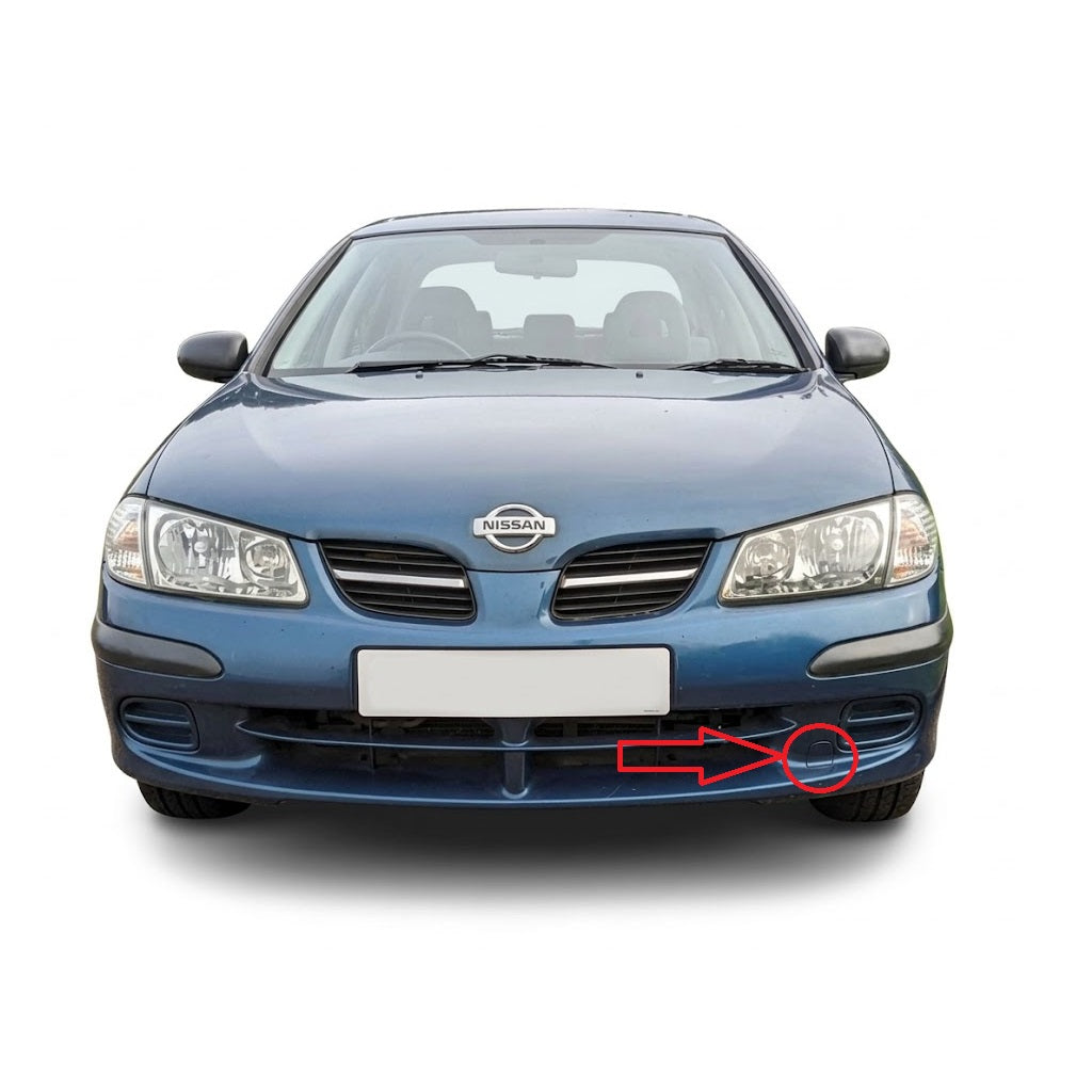 Nissan Almera N16 pre-facelift 2000-2002 капаче за кука за теглене