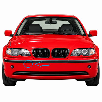 BMW 3 Series E46 facelift 2001-2005 капаче за кука за теглене