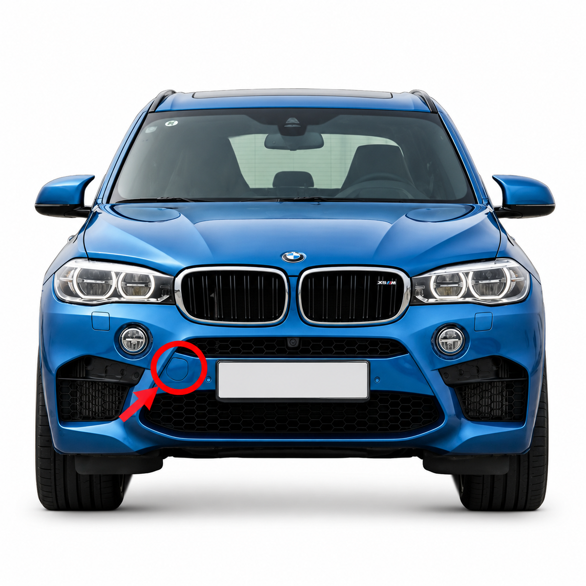 BMW X6 M F86 2014-2019 капаче за кука за теглене