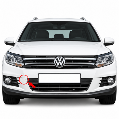 Volkswagen Tiguan AD1 pre-facelift 2017-2020 капаче за кука за теглене