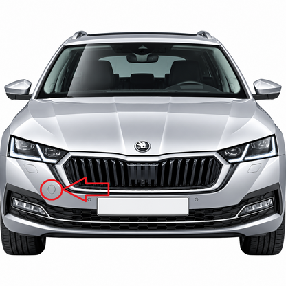 Skoda Octavia IV NX pre-facelift 2019-2024 капаче за кука за теглене