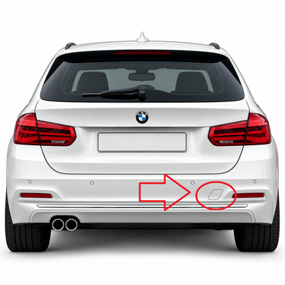 BMW 3 Series F31 facelift 2015-2019 капаче за кука за теглене