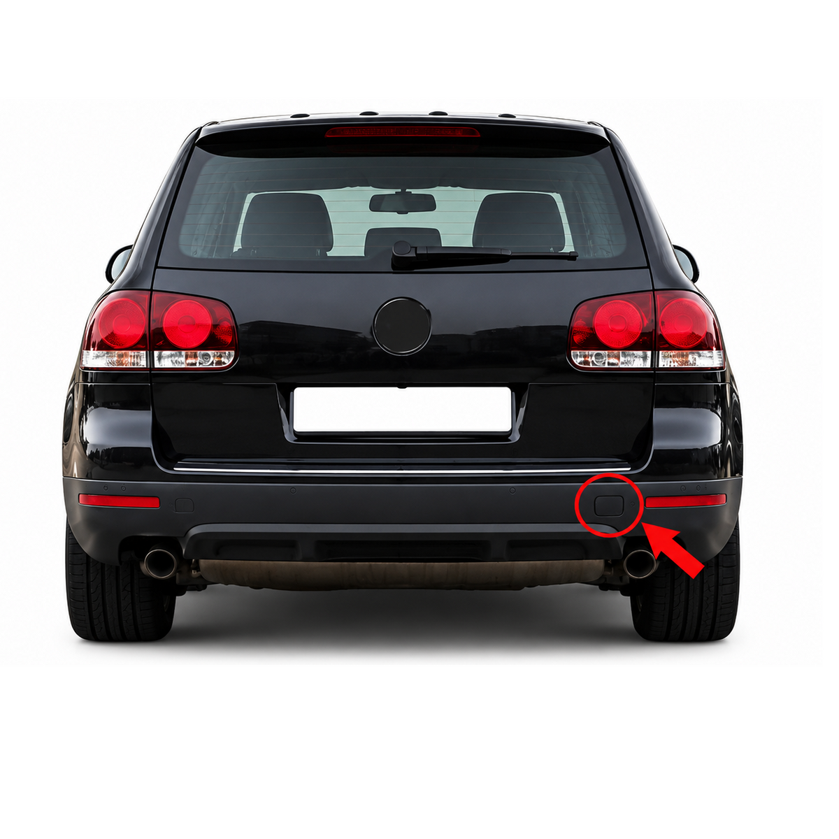 Volkswagen Touareg 7L pre-facelift 2007-2010 капаче за кука за теглене