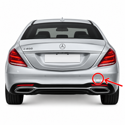 Mercedes-Benz S-Class W222 V222 AMG Line facelift 2017-2020 капаче за кука за теглене