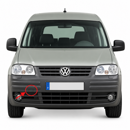 Volkswagen Caddy 2K pre-facelift 2004-2010 капаче за кука за теглене