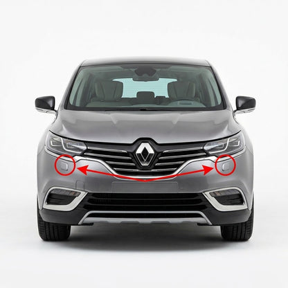 Renault Espace MK5 Pre-Facelift 2015-2020 капачета за пръскалки на фарове