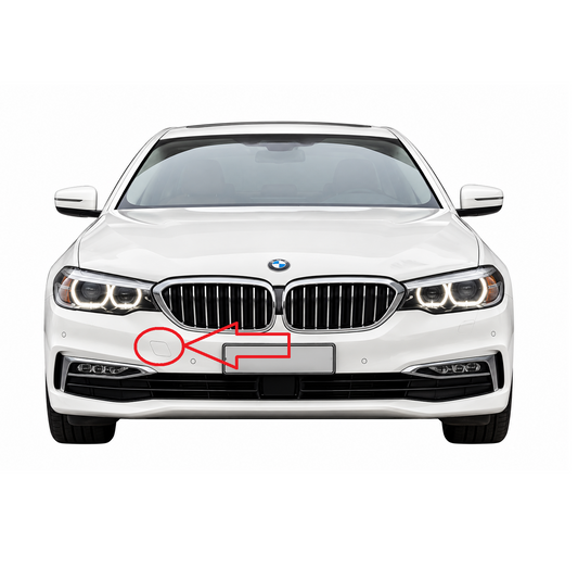 BMW 5 Series G30 / G31 pre-facelift 2017-2020 капаче за кука за теглене