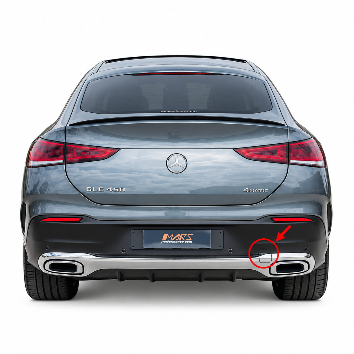 Mercedes-Benz GLE Coupé C167 pre-facelift / facelift 2019-present капаче за кука за теглене