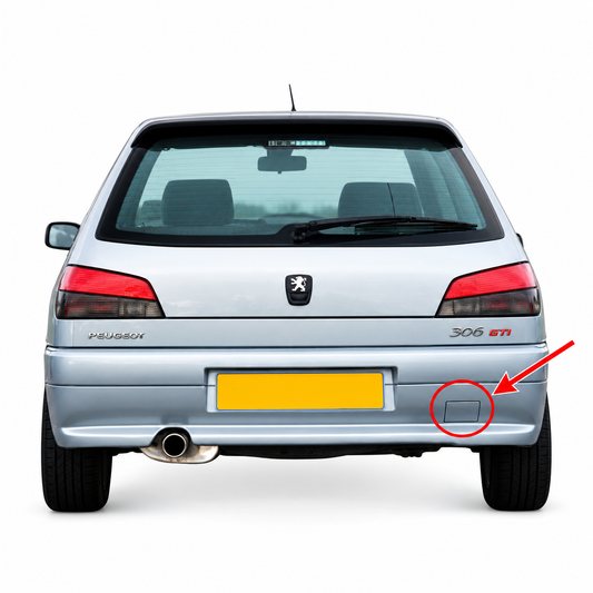 Peugeot 306 7D Hatchback/Cabriolet facelift 1997-2002 капаче за кука за теглене