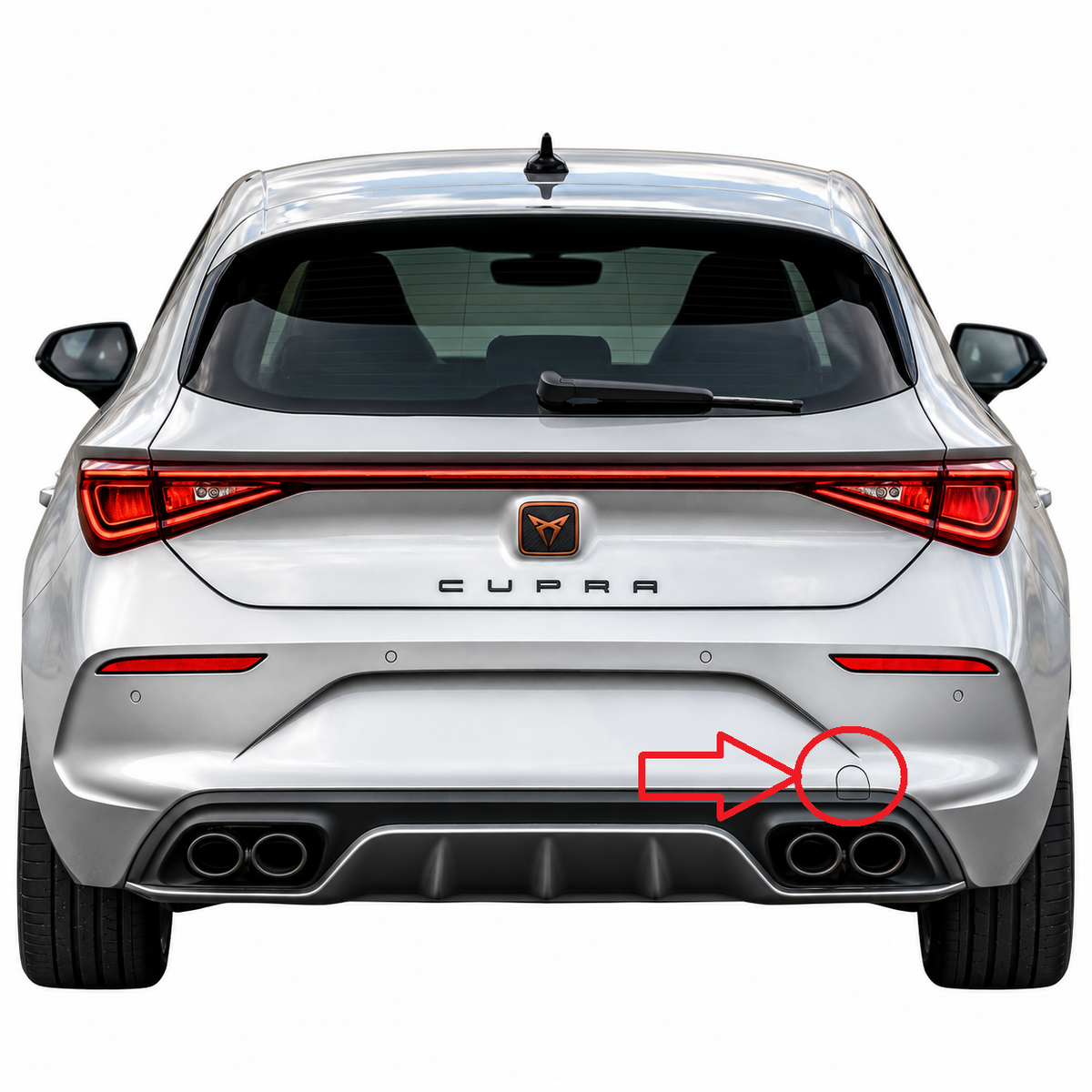 CUPRA Leon IV KL facelift 2024-2026 капаче за кука за теглене