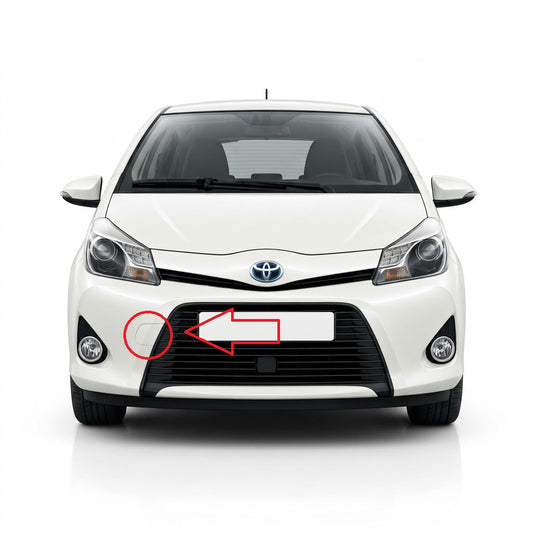 Toyota Yaris Hybrid XP130 pre-facelift 2012-2014 капаче за кука за теглене