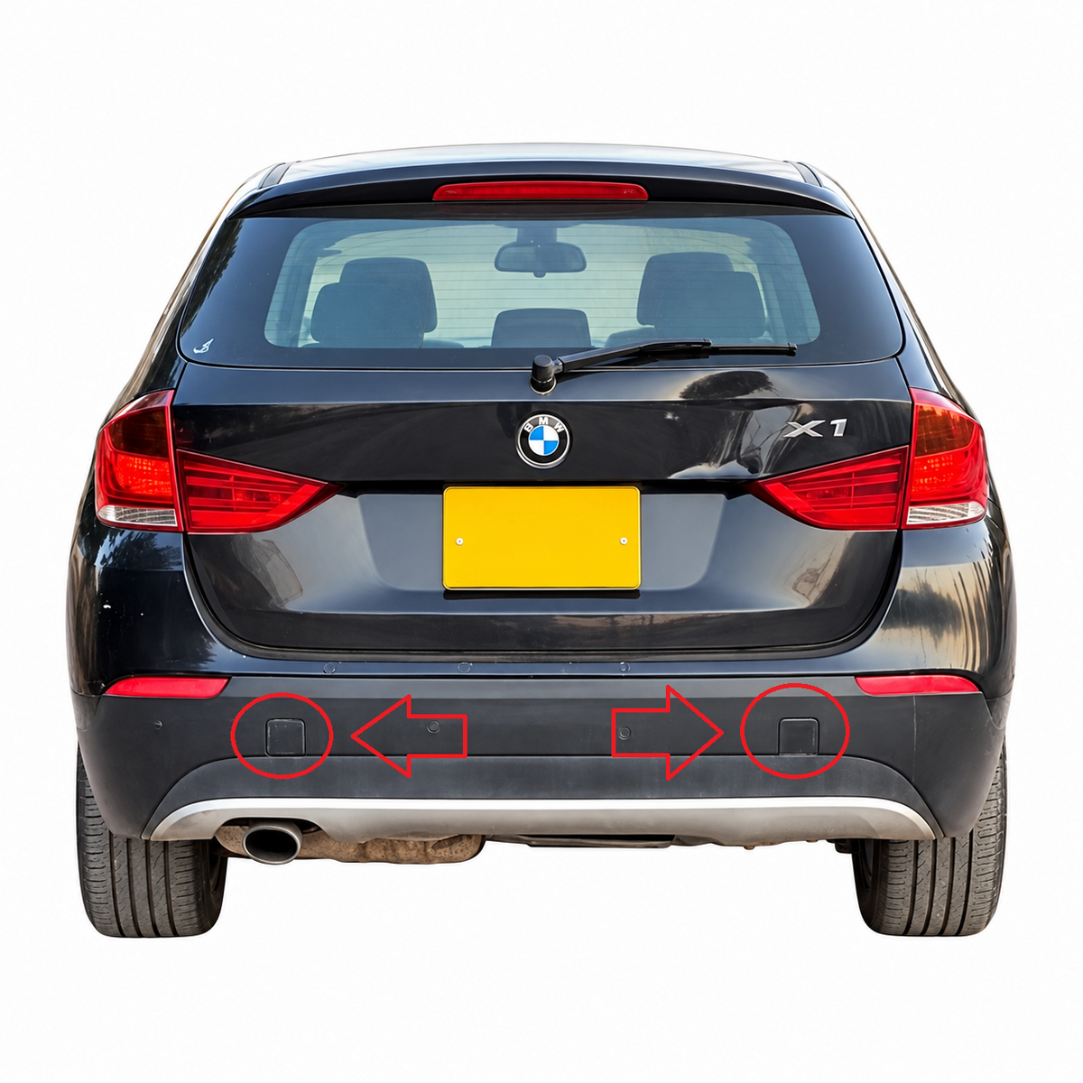 BMW X1 E84 pre-facelift 2009-2012 капаче за кука за теглене