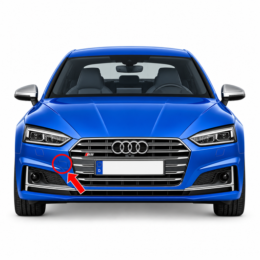 Audi A5 / S5 F5 S-line pre-facelift 2016-2020 капаче за кука за теглене