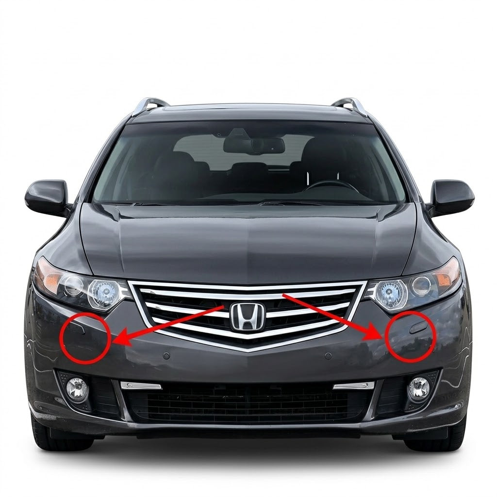 Honda Accord 8th Gen pre-facelift 2008-2011 капачета за пръскалки на фарове