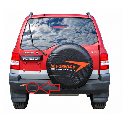 Mitsubishi Pajero iO H66W / H76W pre-facelift 1998-1999 капаче за кука за теглене
