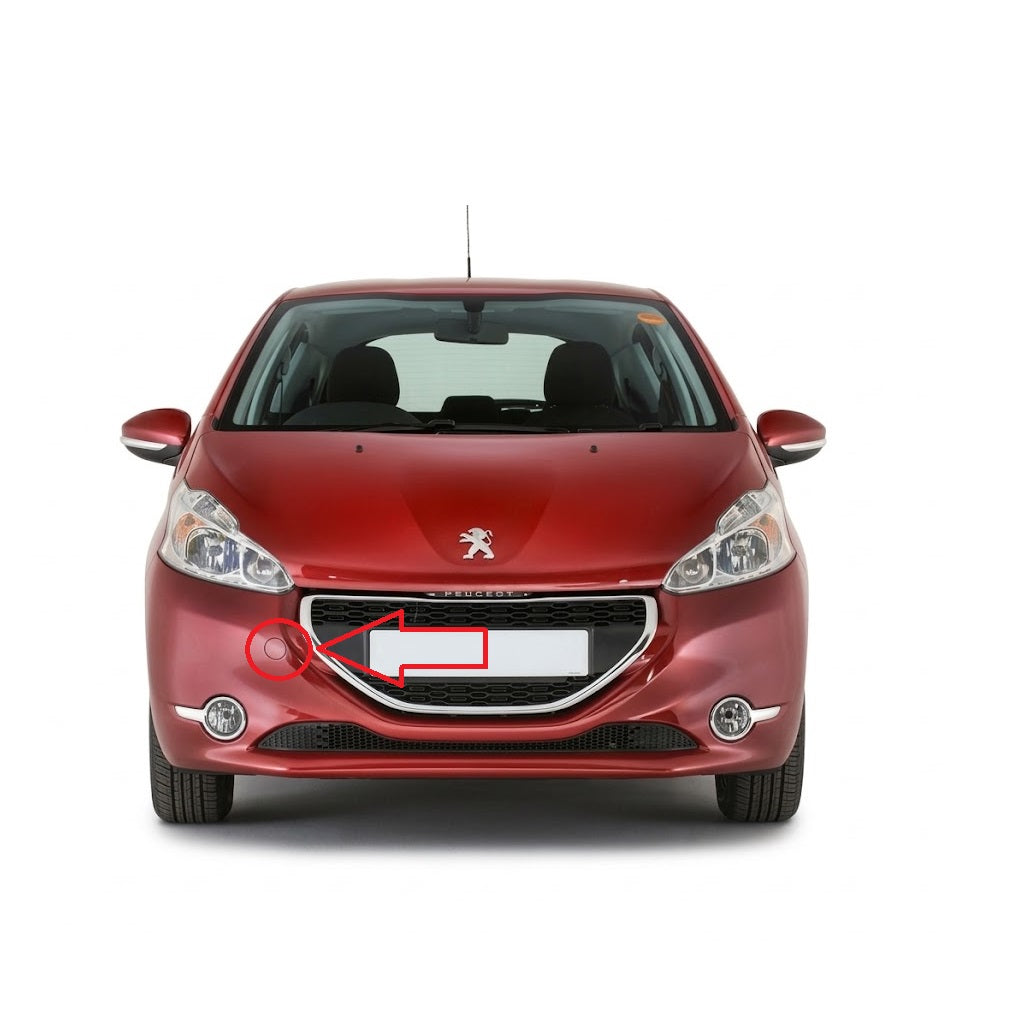 Peugeot 208 I A9 pre-facelift 2012-2015 капаче за кука за теглене