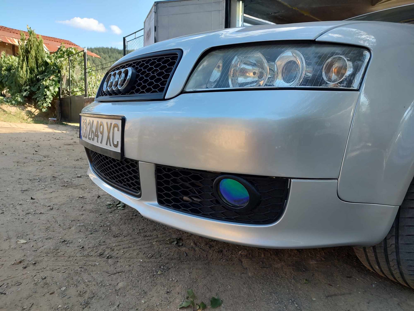 Audi A4 B6 решетки за S-line броня