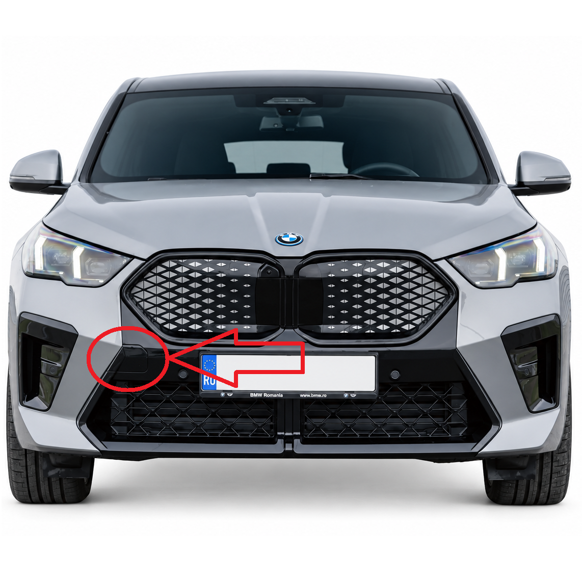 BMW X2 / iX2 U10 M Sport pre-facelift 2023-present капаче за кука за теглене