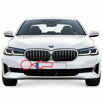 BMW 5 Series G30 G31 facelift 2020-2024 капаче за кука за теглене