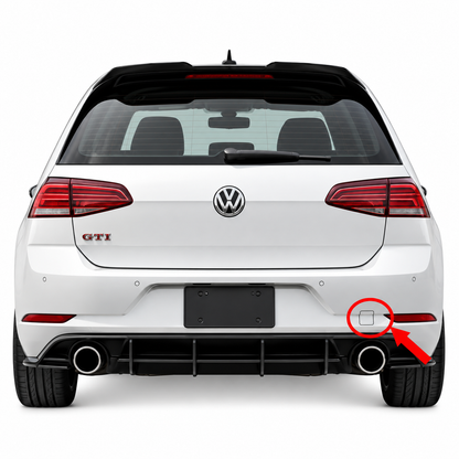 Volkswagen Golf Mk7.5 GTI/Golf R facelift 2017-2020 капаче за кука за теглене