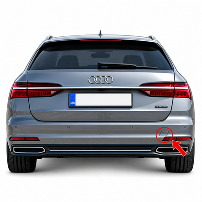 Audi A6 C8 pre-facelift / facelift 2018-2025 капаче за кука за теглене