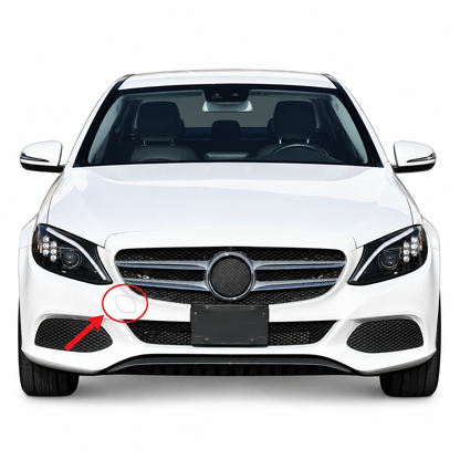 Mercedes-Benz C-Class W205 pre-facelift 2015-2018 капаче за кука за теглене