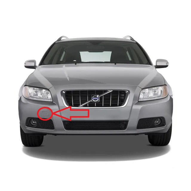 Volvo V70 III pre-facelift 2007-2013 капаче за кука за теглене
