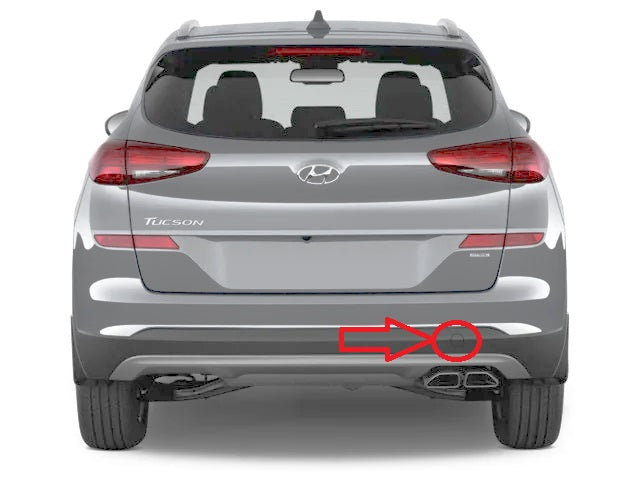 Hyundai Tucson III TL facelift 2018-2020 капаче за кука за теглене