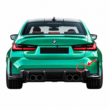 BMW 5 Series G30 M Sport facelift 2020-2023 капаче за кука за теглене