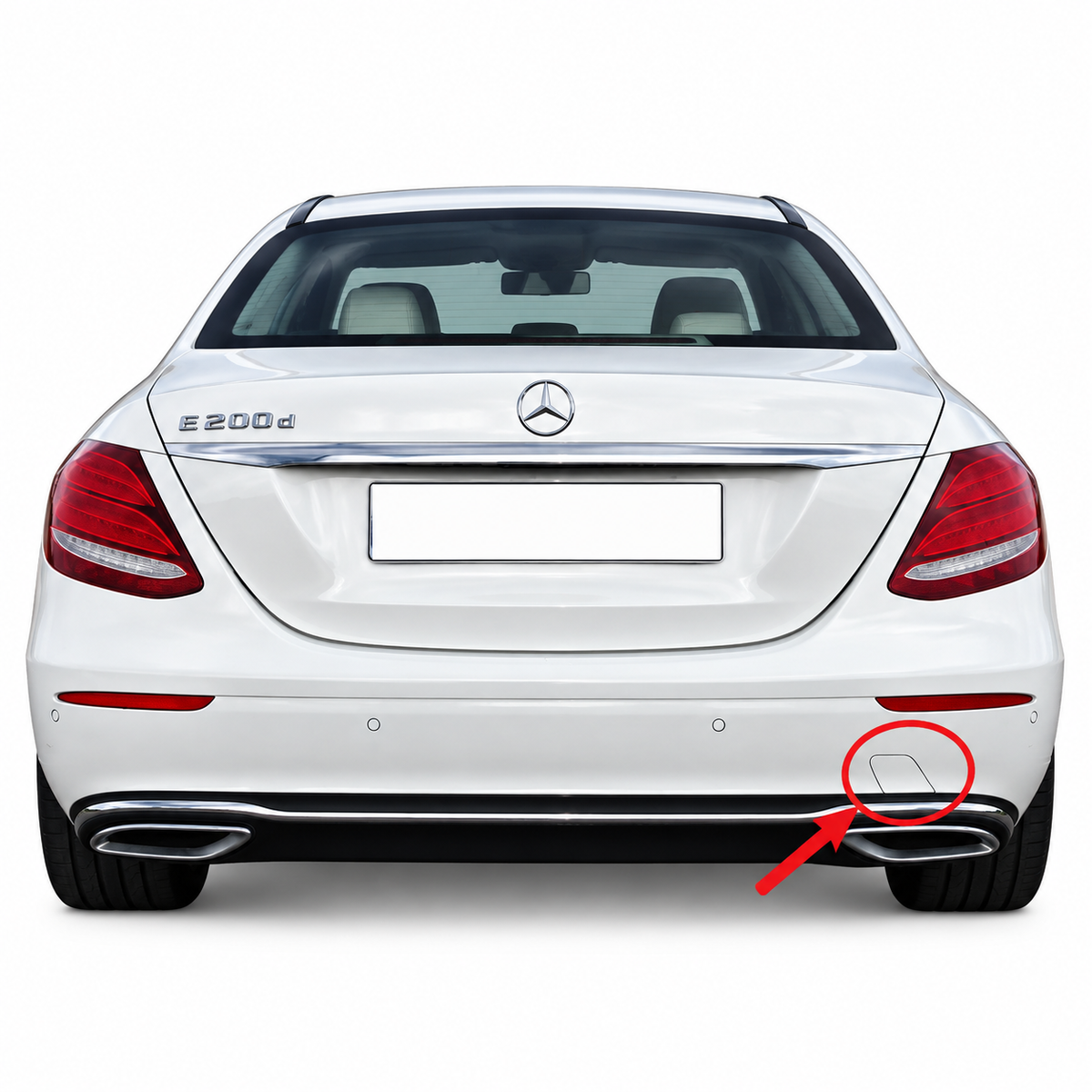 Mercedes-Benz E-Class W213 pre-facelift 2017-2020 капаче за кука за теглене