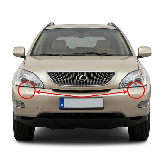 Lexus RX300 / RX330 / RX350 / RX400h 2003-2009 капачета за пръскалки на фарове