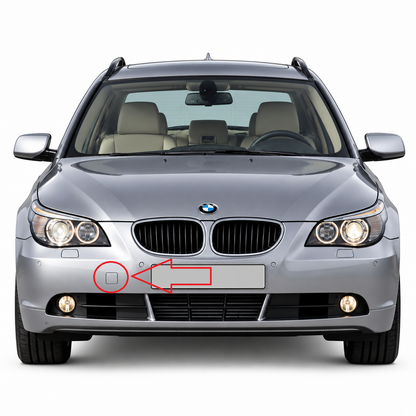 BMW 5 Series E60 / E61 pre-facelift 2003-2007 капаче за кука за теглене