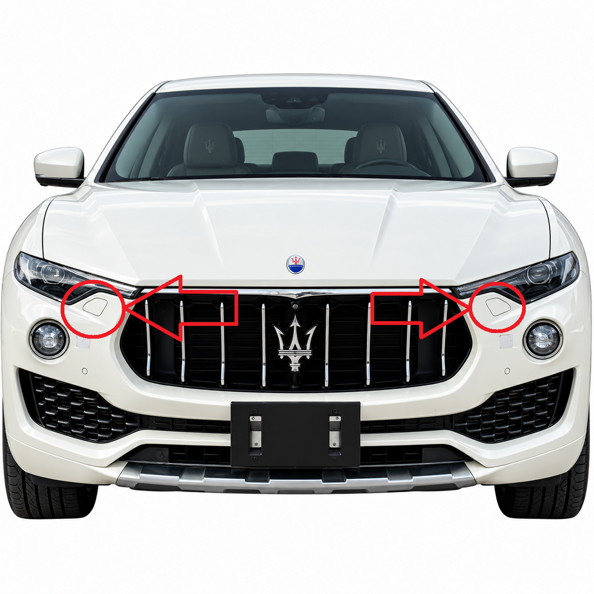 Maserati Levante M161 Bi-Xenon 2016-2024 капачета за пръскалки на фарове
