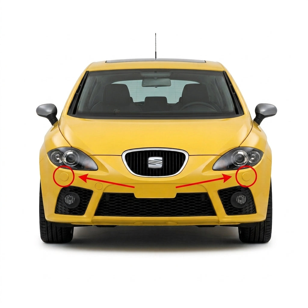 Seat Leon MK2 1P FR/Cupra 2005-2009 капачета за пръскалки на фарове