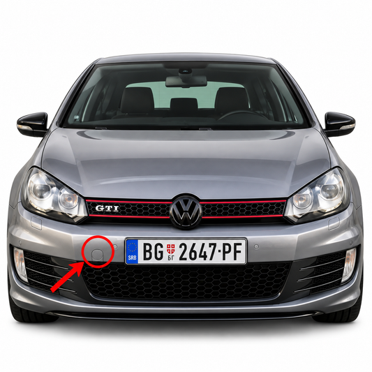 Volkswagen Golf Mk6 GTI 2008-2013 капаче за кука за теглене