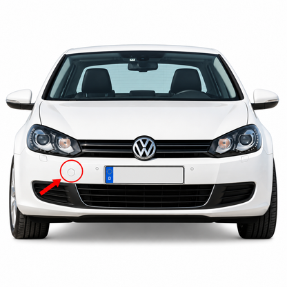 Volkswagen Golf Cabriolet Mk6 pre-facelift 2008-2012 капаче за кука за теглене
