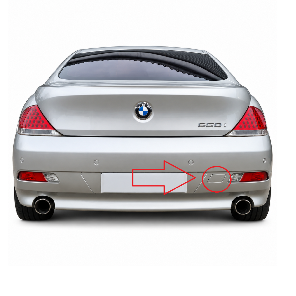 BMW 6 Series E63 / E64 pre-facelift 2003-2007 капаче за кука за теглене