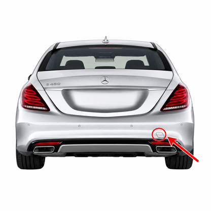 Mercedes-Benz S-Class W222 V222 AMG Line pre-facelift 2013-2017 капаче за кука за теглене