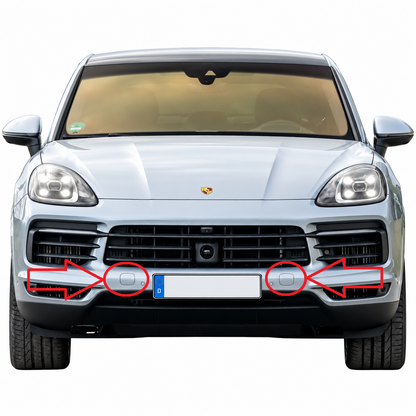 Porsche Cayenne Coupé 9YB facelift 2023-present капаче за кука за теглене