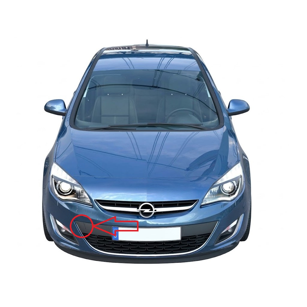 Opel Astra J facelift 2012-2020 капаче за кука за теглене