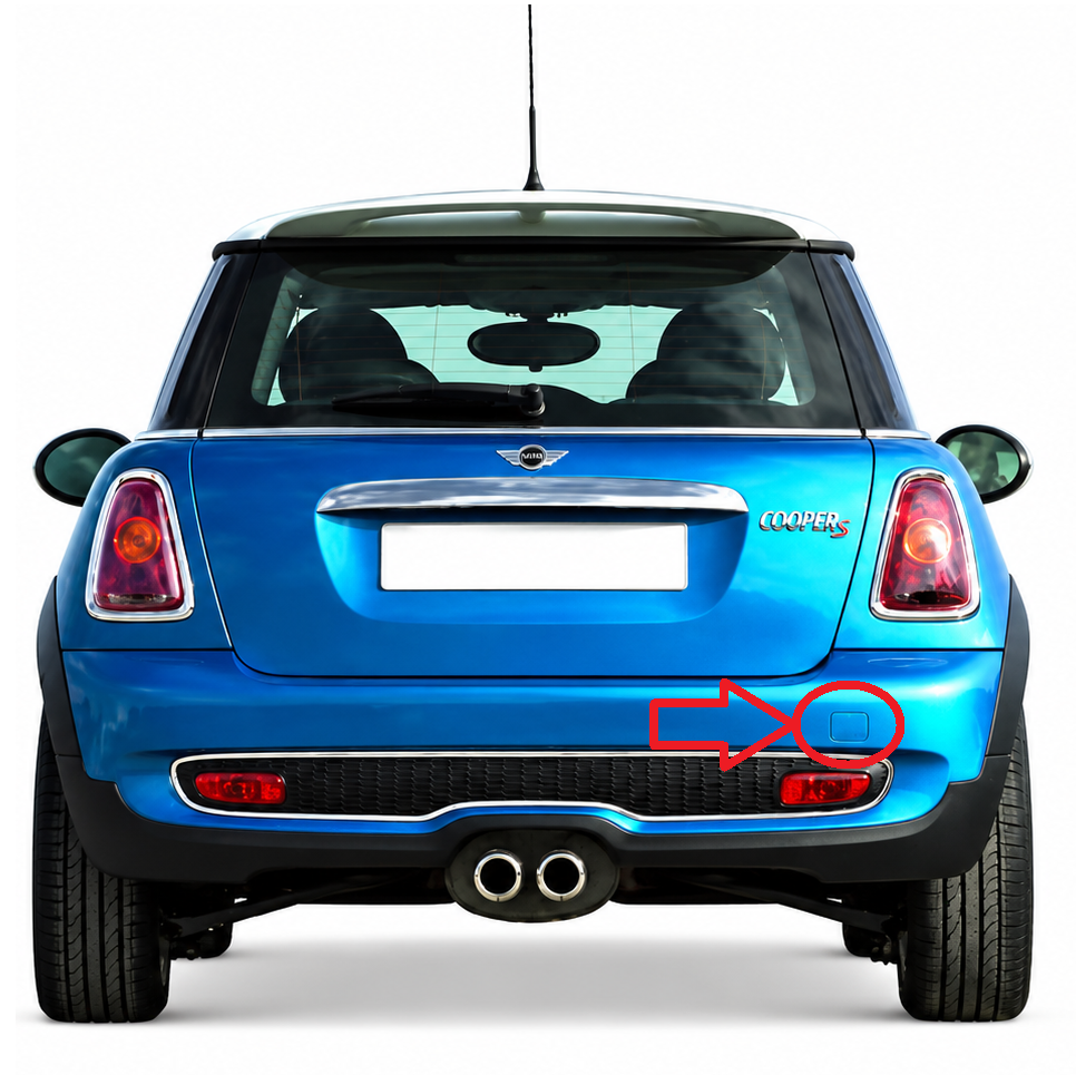 MINI Cooper S R56 pre-facelift 2006-2010 капаче за кука за теглене