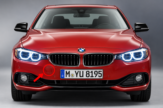 BMW 4 Series F32 F33 F36 standard pre-facelift / facelift 2013-2021 капаче за кука за теглене