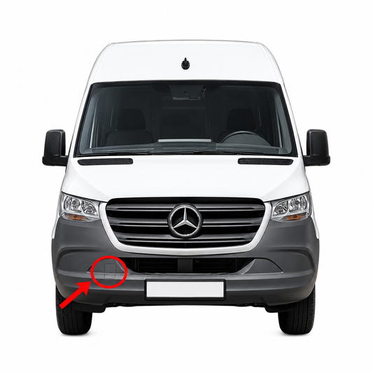 Mercedes-Benz Sprinter VS30 pre-facelift 2019-2026 капаче за кука за теглене