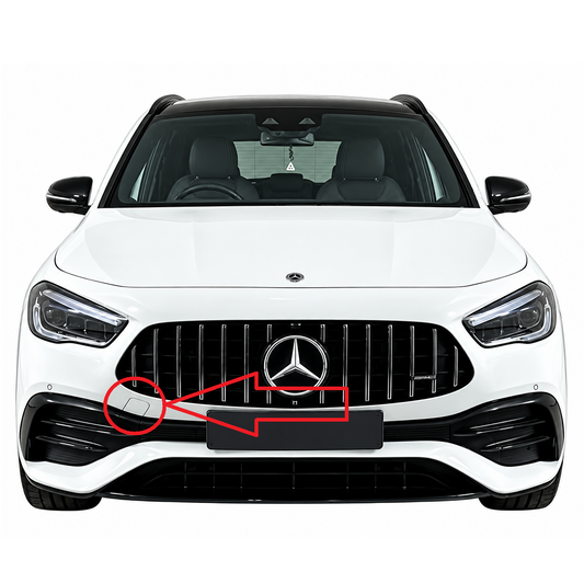 Mercedes-Benz GLA H247 AMG Line facelift 2023-2026 капаче за кука за теглене