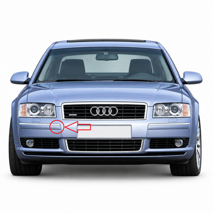 Audi A8 D3 pre-facelift 2002-2005 капаче за кука за теглене